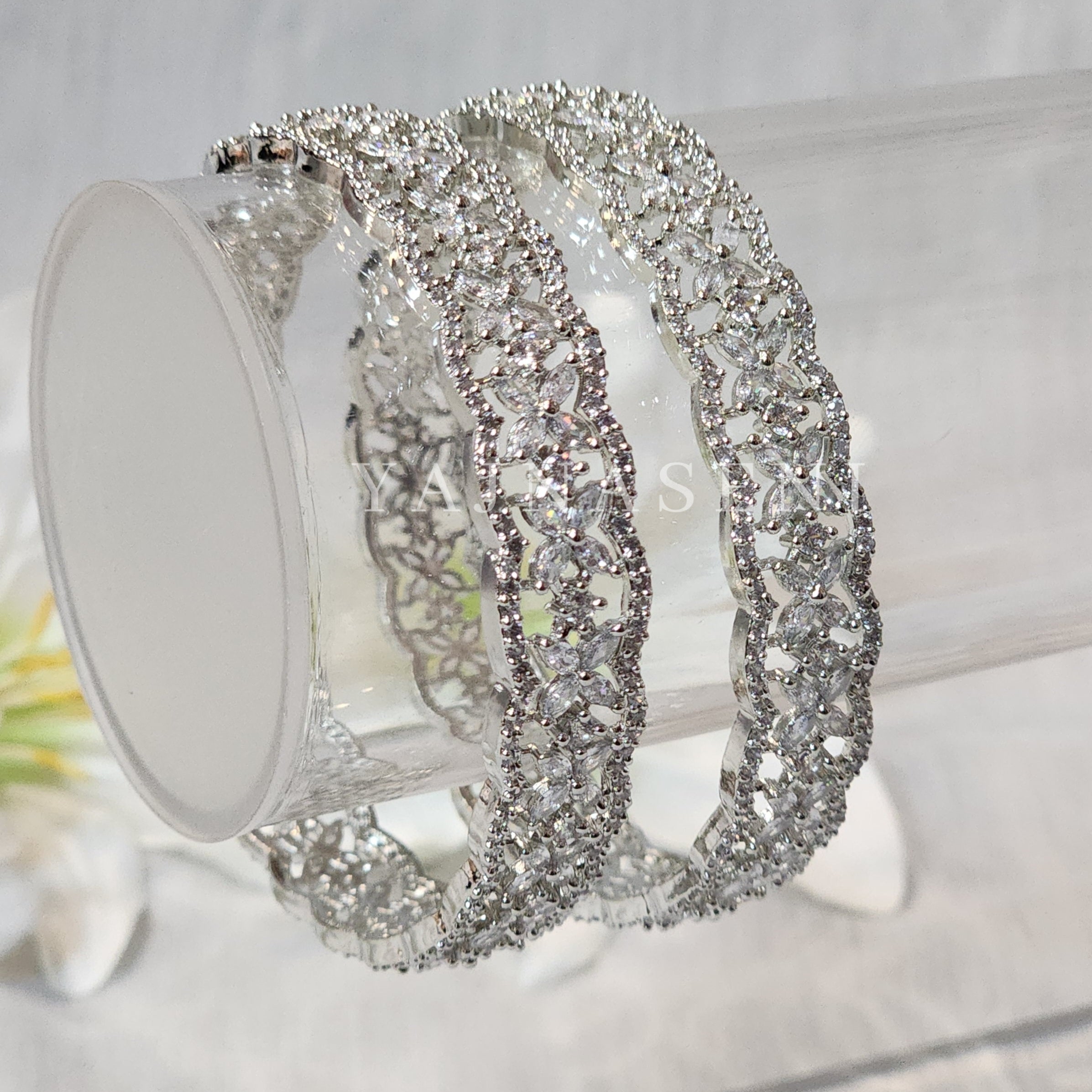 ALIZEH bangles - Silver