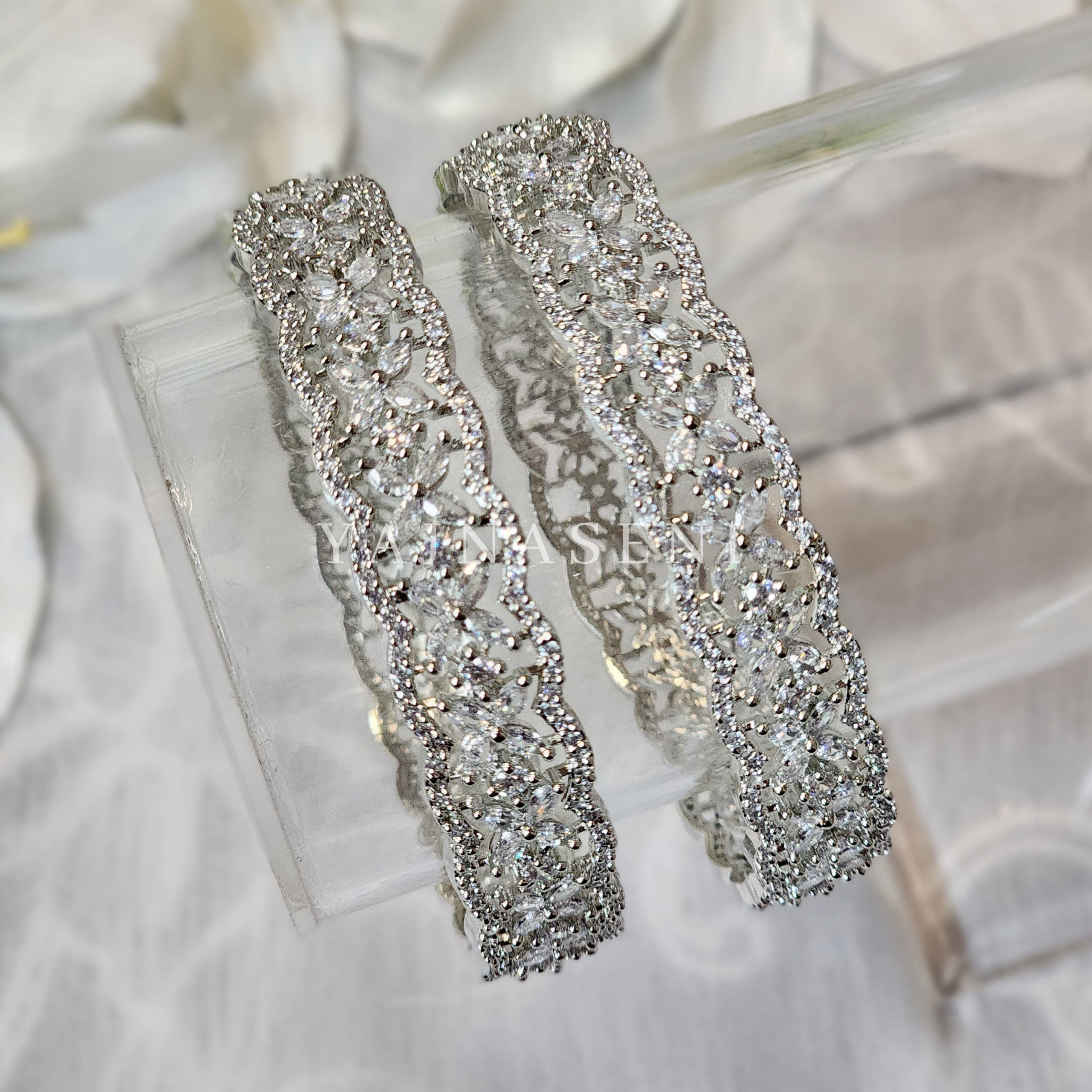 ALIZEH bangles - Silver