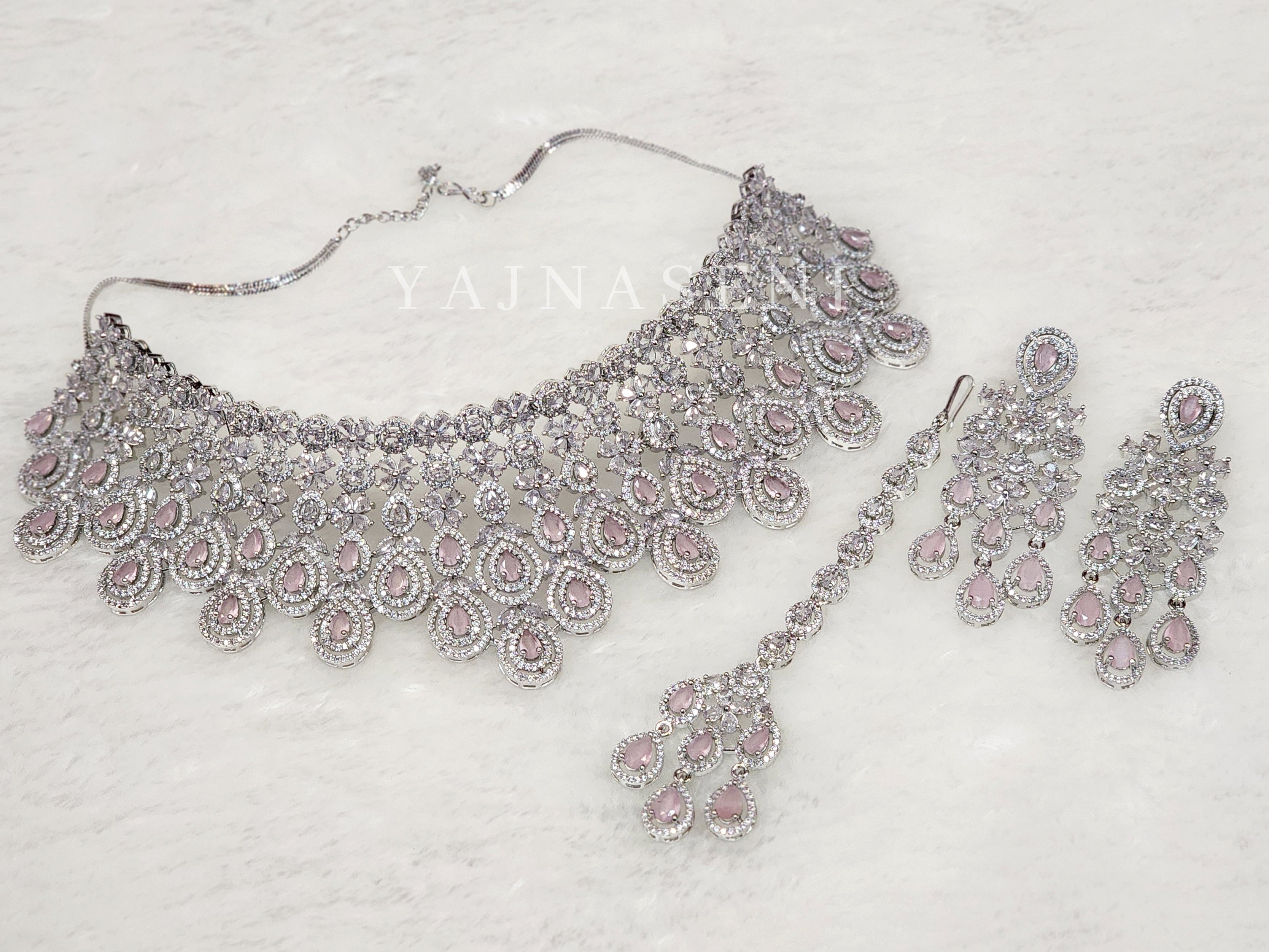 ALIZEH (silver x pink)