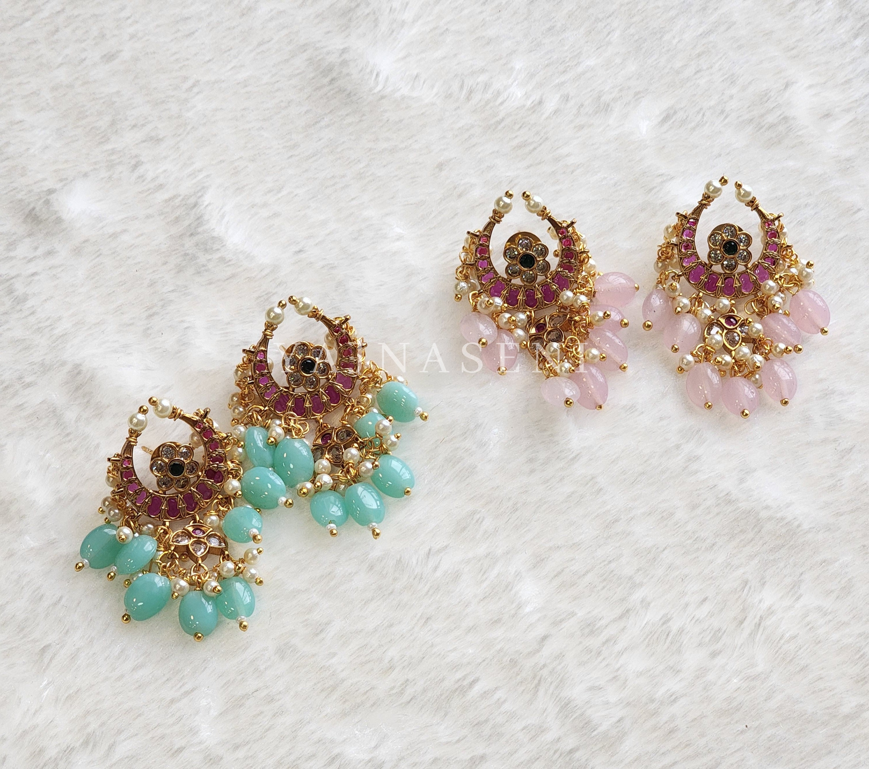 ABARNA earrings (pink)
