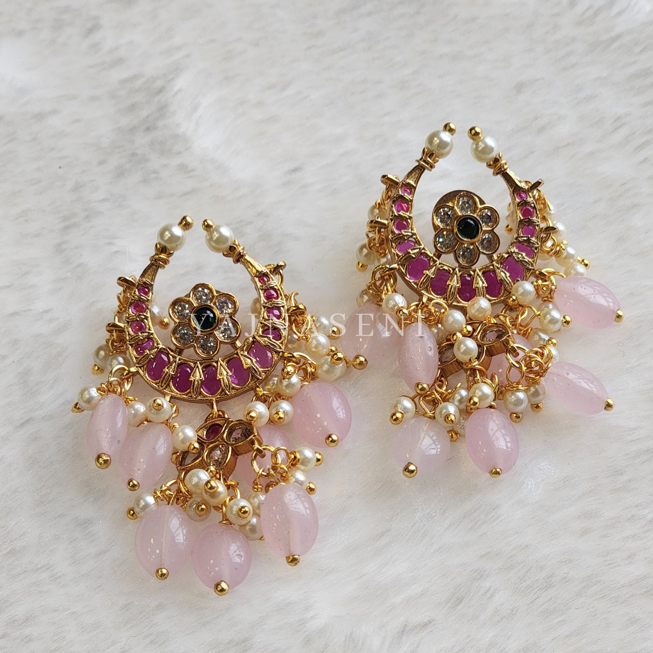 ABARNA earrings (pink)