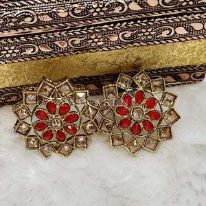 KRITI studs (red)
