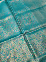 Load image into Gallery viewer, Kubera Pattu Saree - Turquoise
