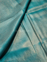 Load image into Gallery viewer, Kubera Pattu Saree - Turquoise
