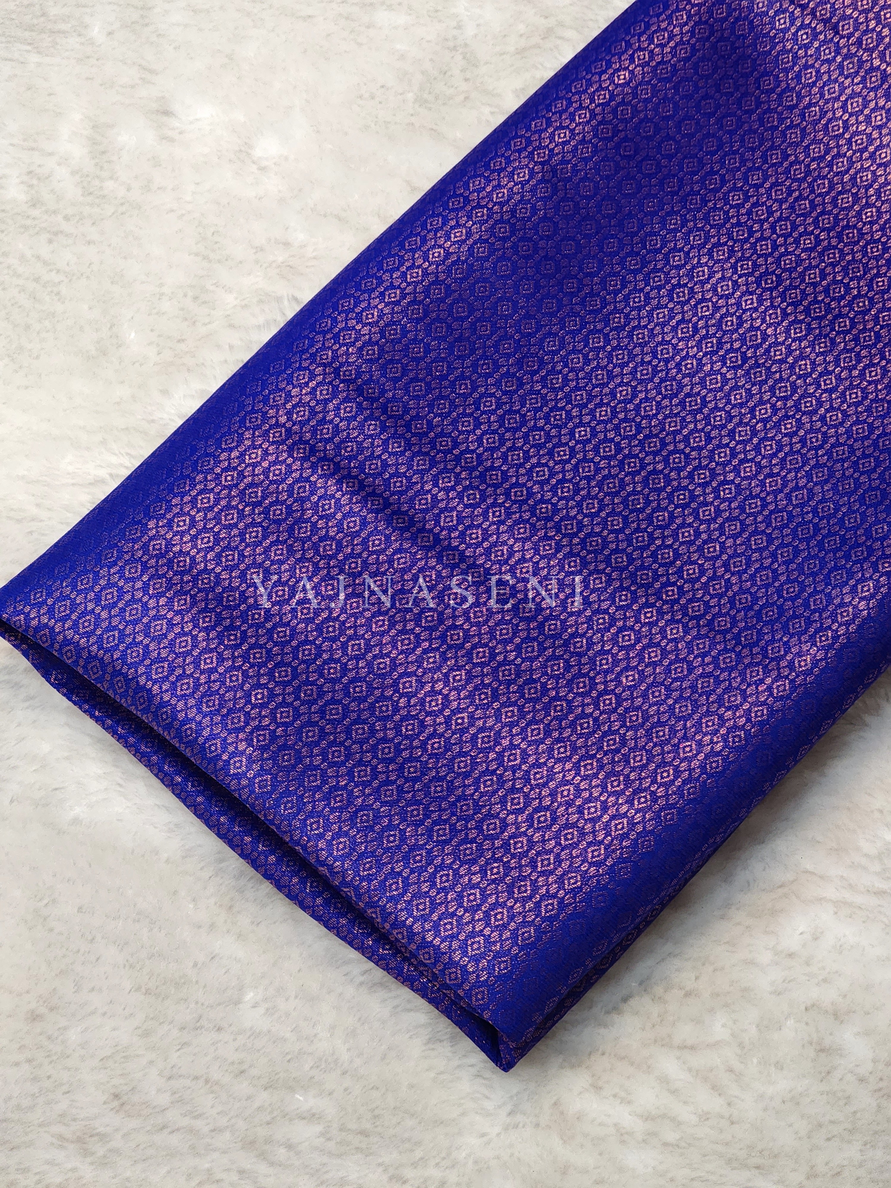 Kubera Pattu Saree - Royal Blue
