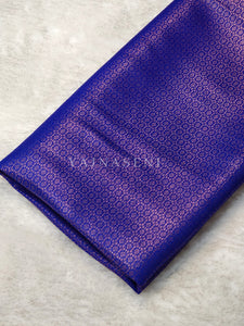 Kubera Pattu Saree - Royal Blue