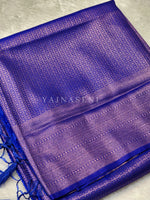 Load image into Gallery viewer, Kubera Pattu Saree - Royal Blue
