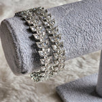 Load image into Gallery viewer, NAOMI - pair of bangles (silver)
