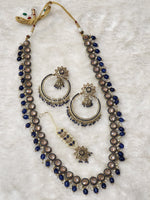 Load image into Gallery viewer, ZOYA necklace set - Dark Blue

