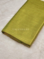 Load image into Gallery viewer, Kubera Pattu Saree x Copper Gold Zari - Olive
