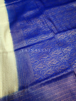 Load image into Gallery viewer, Banarasi Soft Silk Copper Zari Saree - Santorini
