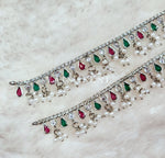 Load image into Gallery viewer, Anklet - AVANTIKA (rani x green)
