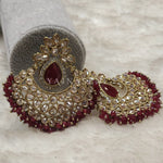 Load image into Gallery viewer, NIVETHA earrings - Red
