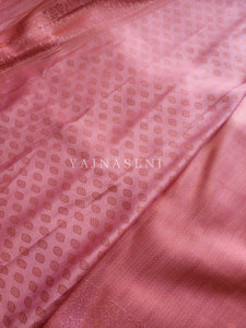 Kubera Pattu Saree - Salmon Pink