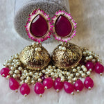 Load image into Gallery viewer, NIKISHA Jhumkas - Rani
