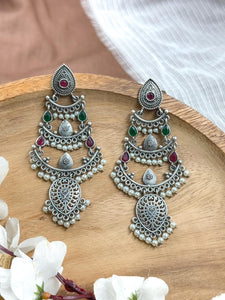 SIGI earrings (Green x Rani)
