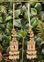 Load image into Gallery viewer, Cage Earrings (Champagne)
