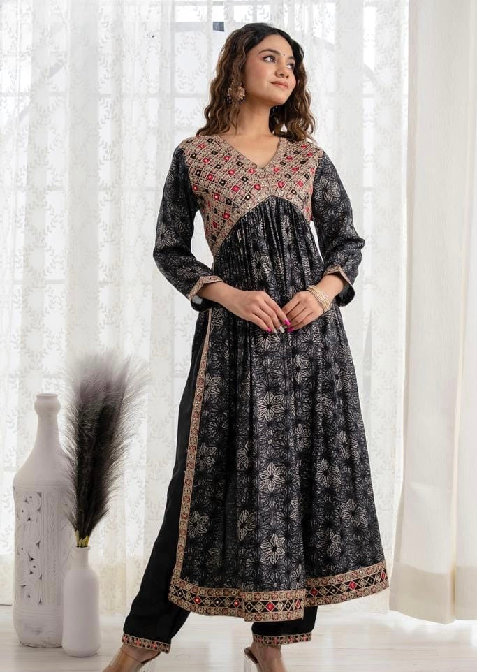 Naira cut kurti set - AASHVIKA