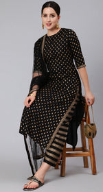 Load image into Gallery viewer, NAYRA [M/38] - Straight Cut Kurti Set
