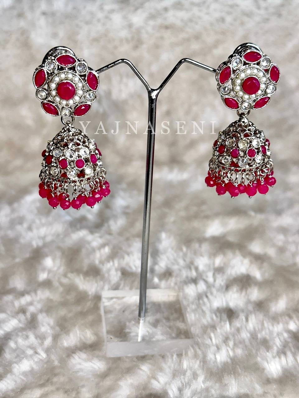 NAVIKA (silver x magenta pink)
