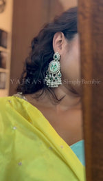 Load image into Gallery viewer, SHEETAL Earrings (Green)
