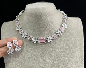 AFZANA (silver x pastel pink)