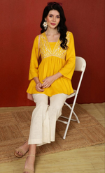 Load image into Gallery viewer, AASHNI [2XL/44] - Alia cut x Flared Top
