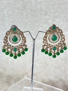 ANEEKA earrings - Green