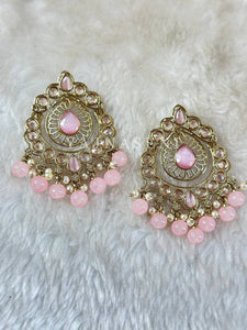 ANEEKA earrings - Pastel Pink
