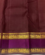 Load image into Gallery viewer, VEDIC AURA - Pure Kanjivaram Silk Saree with Gold Zari
