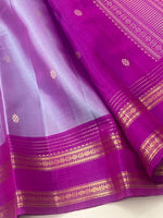 Load image into Gallery viewer, UNICORN BREEZE - Pure Kanjivaram Silk Saree with Gold Zari

