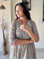 Load image into Gallery viewer, HEERA [L / 40] - Alia cut kurti set
