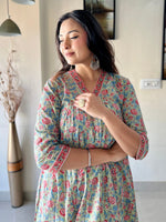 Load image into Gallery viewer, HEERA [S / 36] - Alia cut kurti set
