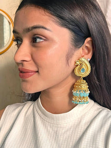 MADHAVI jimikkis (light blue)