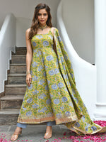 Load image into Gallery viewer, VRITI [XS / 34] - Anarkali kurti set

