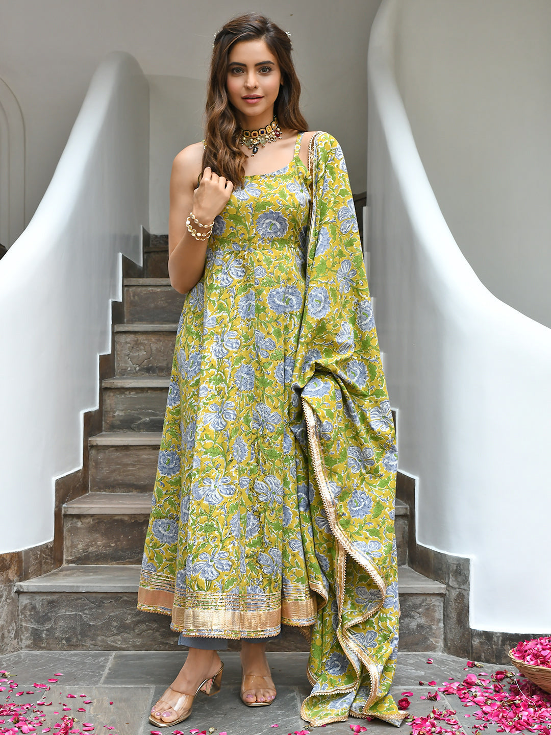 VRITI [S / 36] - Anarkali kurti set