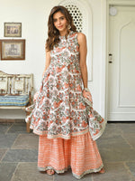 Load image into Gallery viewer, RIDHI [S / 36] - Flared Kurti Suit Set
