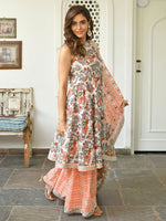 Load image into Gallery viewer, RIDHI [S / 36] - Flared Kurti Suit Set
