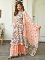 Load image into Gallery viewer, RIDHI [2XL / 44] - Flared Kurti Suit Set
