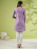Load image into Gallery viewer, VARSHINI (Lilac) [XS / 34] - Kurti Top
