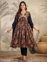 Load image into Gallery viewer, MIRNA [3XL / 46] - Alia cut kurti set
