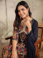 Load image into Gallery viewer, MIRNA [L / 40] - Alia cut kurti set
