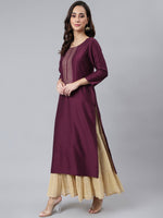 Load image into Gallery viewer, DAVINA [S / 36] - Straight cut kurti top

