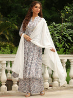 Load image into Gallery viewer, DISHA [2XL / 44] - A-Line kurti set
