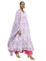 Load image into Gallery viewer, PRANAVI [S / 36] - Flared Kurti Suit Set
