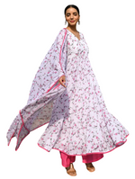 Load image into Gallery viewer, PRANAVI [S / 36] - Flared Kurti Suit Set
