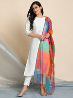 Load image into Gallery viewer, ADHIRA [S / 36] - Straight cut kurti set
