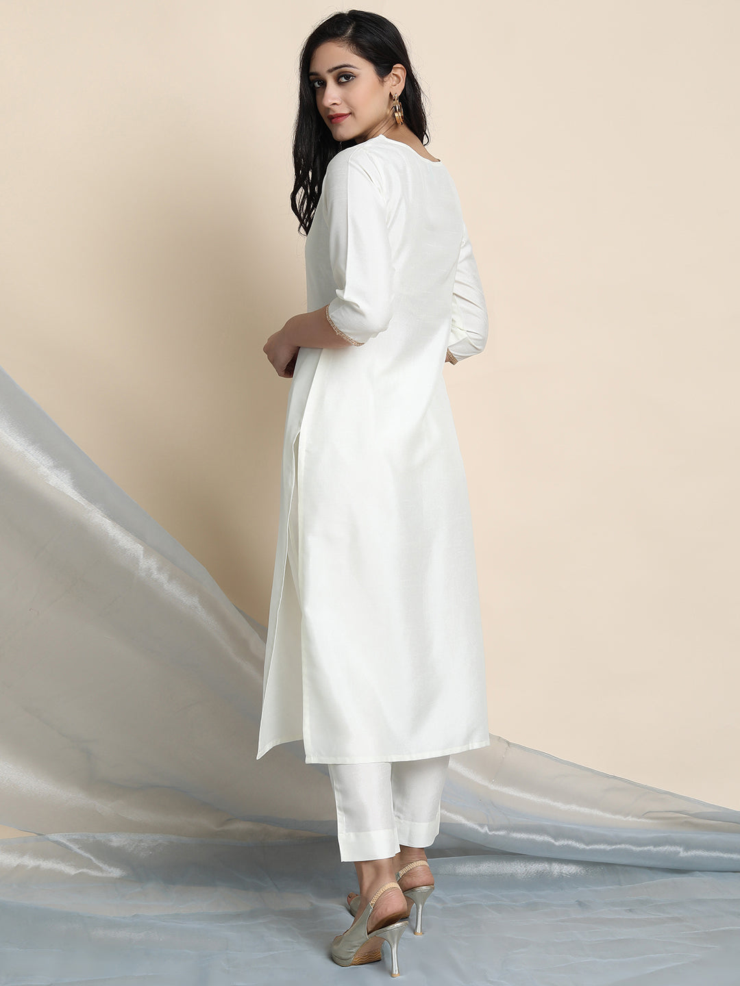 ADHIRA [XL / 42] - Straight cut kurti set