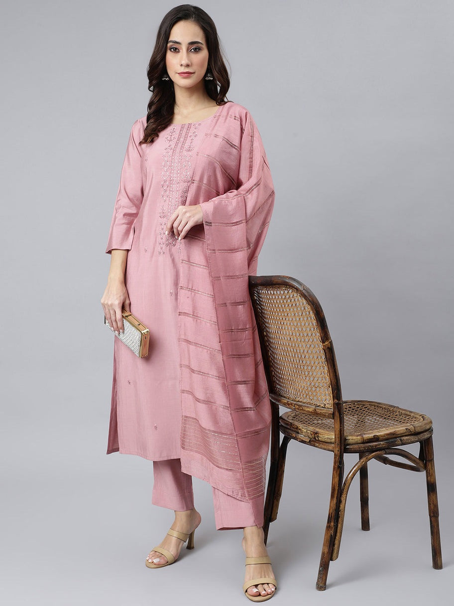 DIYA [XL / 42] - Straight cut kurti set