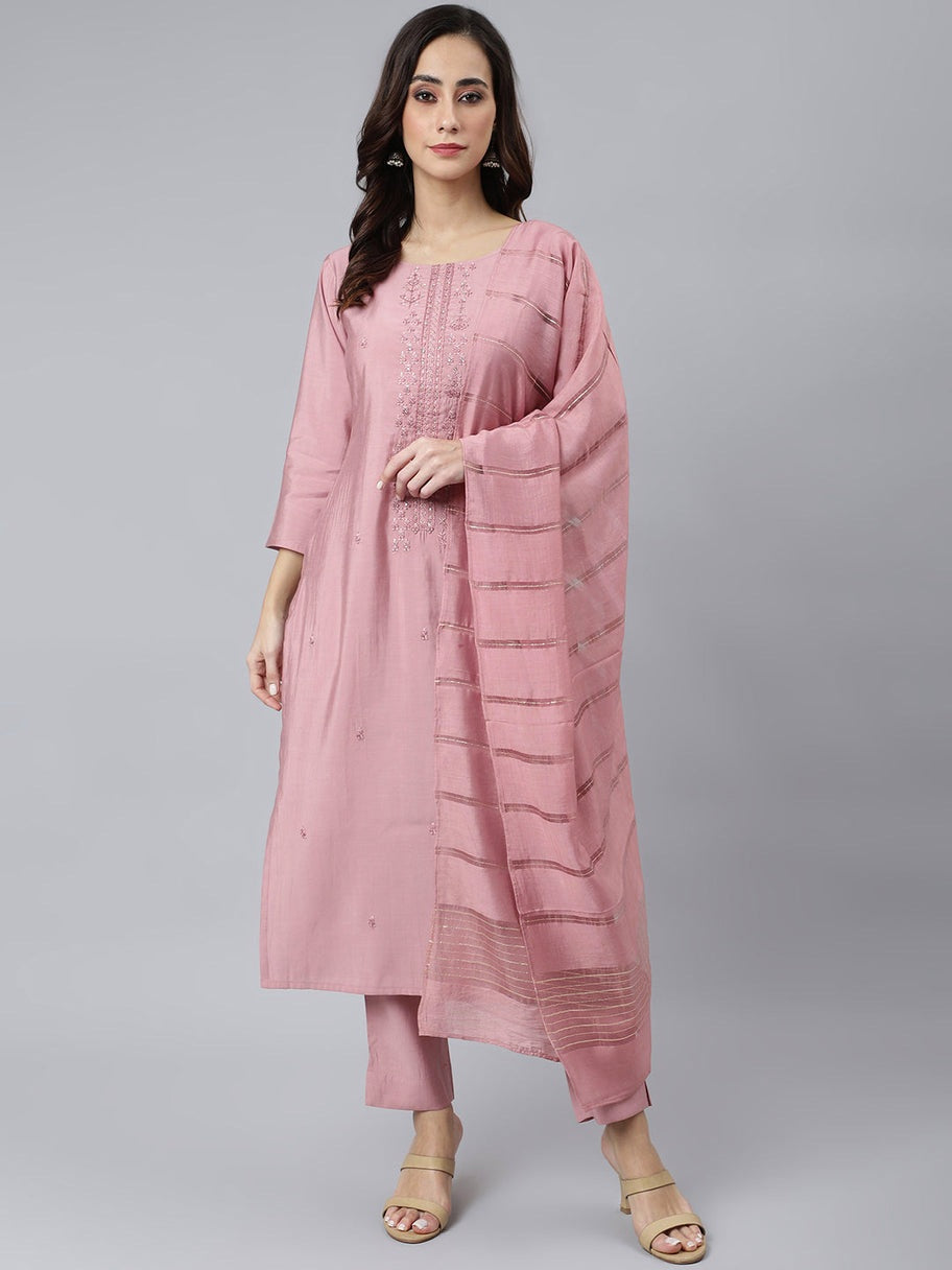 DIYA [XL / 42] - Straight cut kurti set